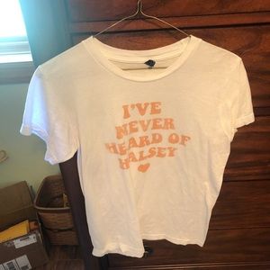 Halsey band tee/t shirt